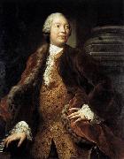 Anton Raphael Mengs Portrait of Domenico Annibali (1705-1779), Italian singer oil painting artist